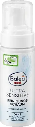 Balea Balea med MED Ultra Sensitive čisticí pěna, 150 ml