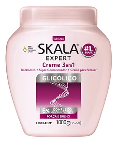 Skala Expert Glicólico Creme 3em1 Tratamento