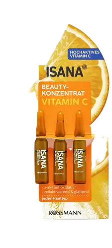 ISANA Pleťové ampulky s Vitaminem C