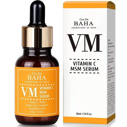 Cos De BAHA Vitamin C Facial Serum With MSM