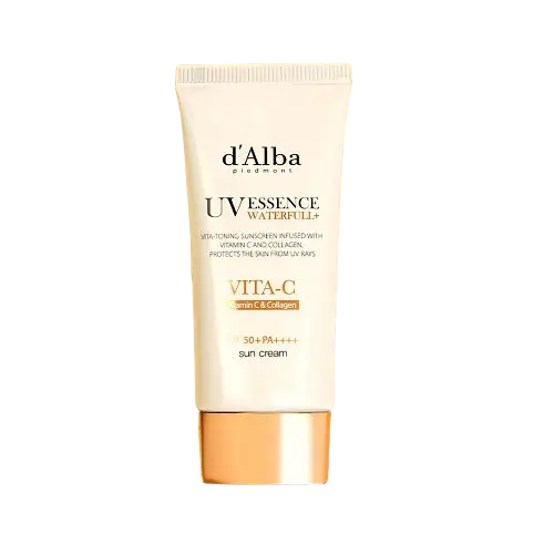 D'Alba Watefull UV Essence Vitamin C & Collagen