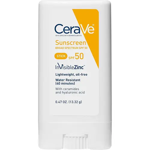 CeraVe Invisible Zinc Sunscreen Stick SPF 50