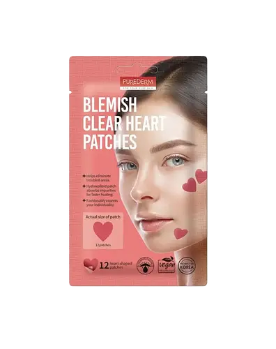Purederm Blemish Clear Heart Patches