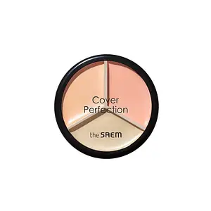 The Saem Cover Perfection Triple Pot Concealer 03 Correct Up Beige
