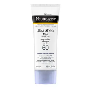 Neutrogena Ultra Sheer Face Sunscreen SPF 60 Canada