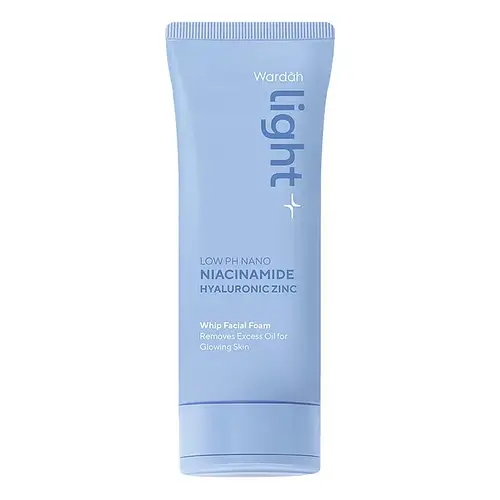 Wardah Light Low pH Nano Niacinamide Whip Facial Foam