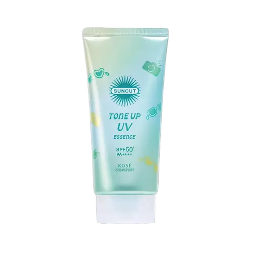Kosé Suncut Tone Up UV Essence SPF 50+ PA++++ Mint Green