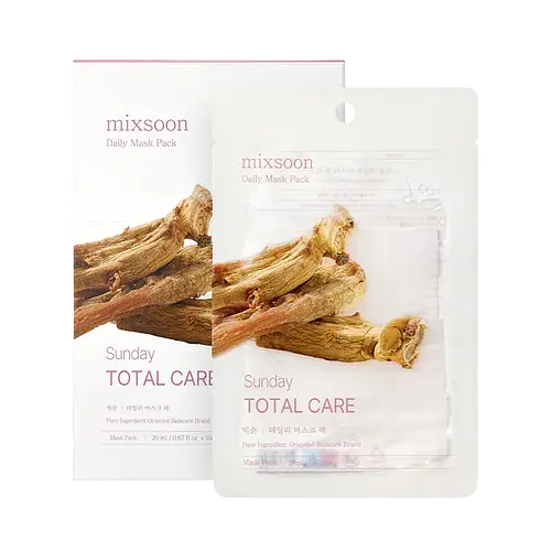 Mixsoon Daily Mask Pack Sunday