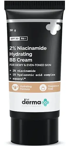 The Derma Co 2% Niacinamide Hydrating BB Cream Ivory