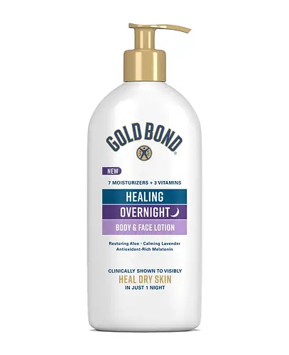 Gold Bond Healing Overnight Body & Face Lotion
