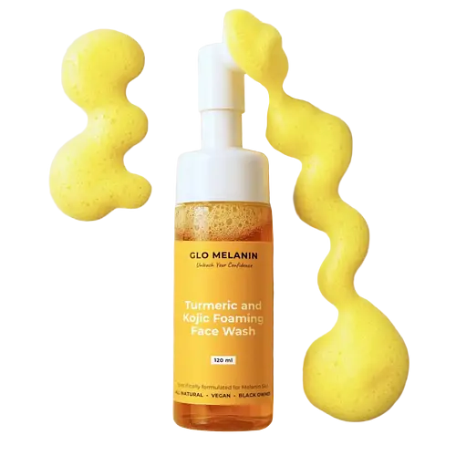Glo Melanin Turmeric And Kojic Foaming Face Wash