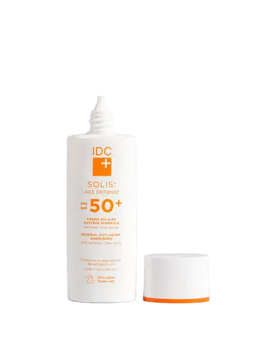 IDC Solis+ Age Defense Mineral Anti-Aging Sunscreen SPF 50+
