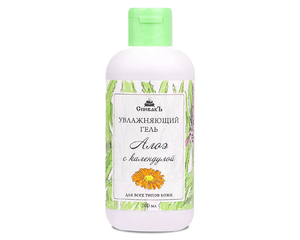 Спивакъ (SpivakЪ) Aloe Gel With Calendula Extract