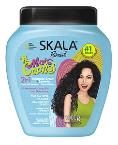 Skala #MaisCachos 2in1 Hair Treatment Conditioner for Curly Hair 35.2 oz Expert