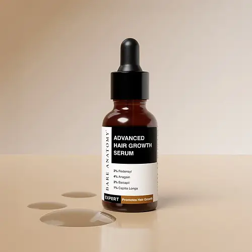 Bare Anatomy Advanced Hair Growth Serum with Redensyl, Rosemary, Rice Water