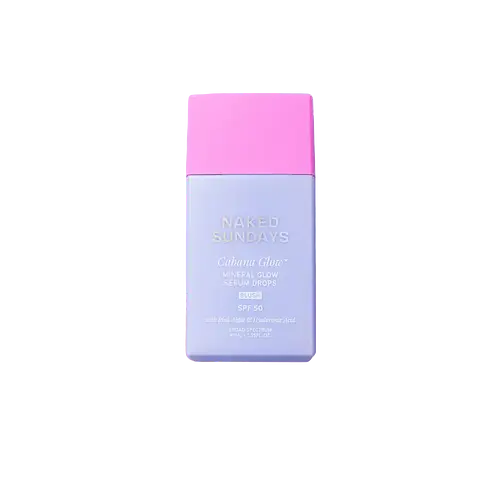 Naked Sundays Cabana Glow Mineral Glow Blush Serum Drops SPF 50