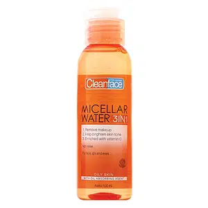 Cleanface Micellar Water 3 In 1 Oily Skin
