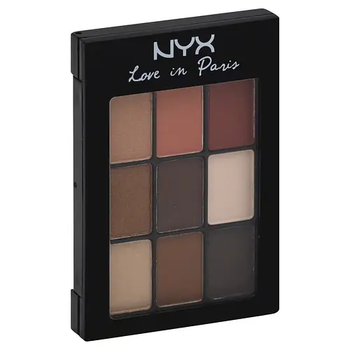 NYX Cosmetics Love In Paris Color Shadow Palette Merci Beaucoup 09