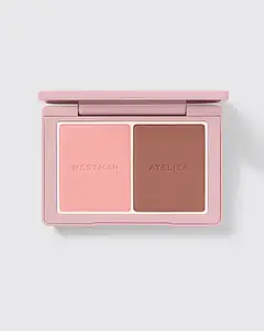 Westman Atelier Baby Cheeks + Face Trace Sculpting Powder Duo Coquette / Mimi