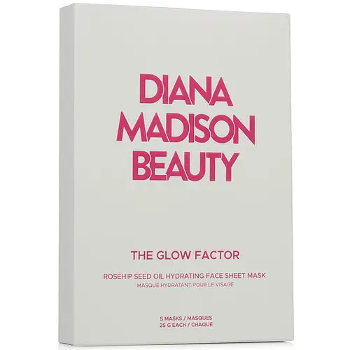 Diana Madison Beauty Rosehip Seed Oil Hydrating Face Sheet Mask