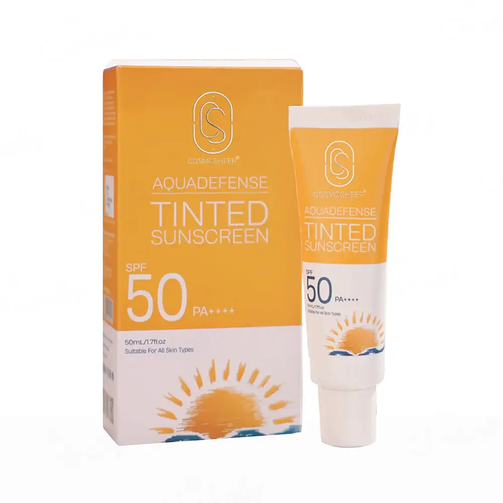 Cosmosheer Aquadefense Tinted Sunscreen SPF 50