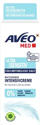 Aveo Aveo Med Ultra Sensitiv Mattierende Intensivcreme