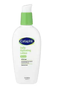 Cetaphil Daily Hydrating Lotion, Oil Free, All Skin Types, 3 fl oz (88 ml)