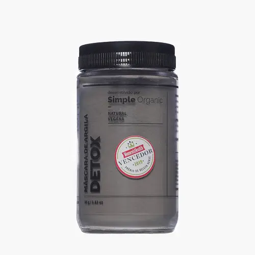 Simple Organic Máscara de Argila Detox