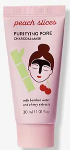 Peach Slices Purifying Pore Charcoal Mask