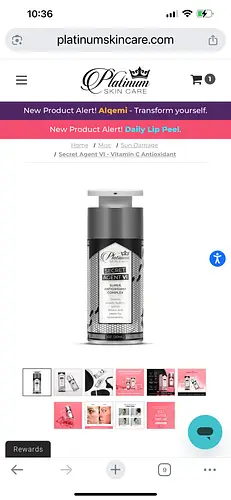 Platinum Skincare Secret Agent VI Super Antioxidant Complex