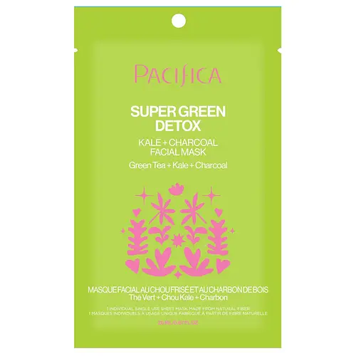 Pacifica Super Green Detox Kale And Charcoal Face Mask