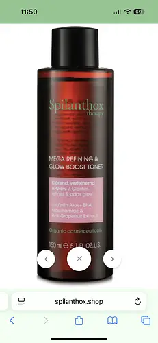 Spilanthox Therapy Mega Refining & Glow Boost Toner