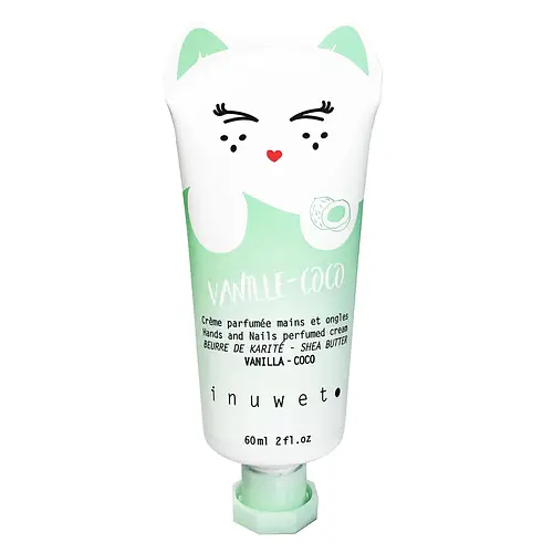 inuwet. Hands and Nails scented cream Vanilla-Coco