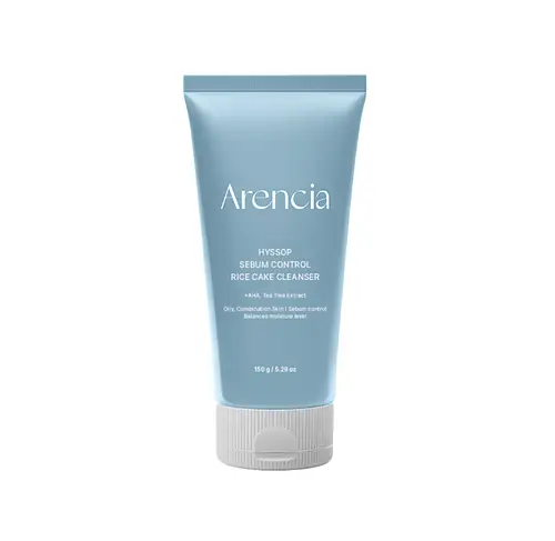 Arencia Hyssop Sebum Control Rice Cake Cleanser