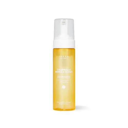 Zakka Naturals Calendula Manuka Honey Hydrating & Calming Amino Foam Cleanser