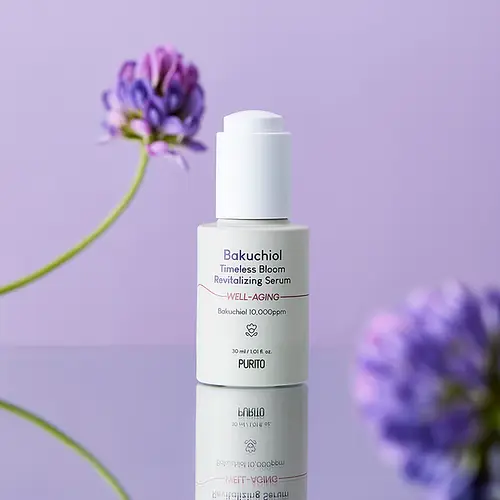 PURITO Bakuchiol Timeless Bloom Revitalizing Serum