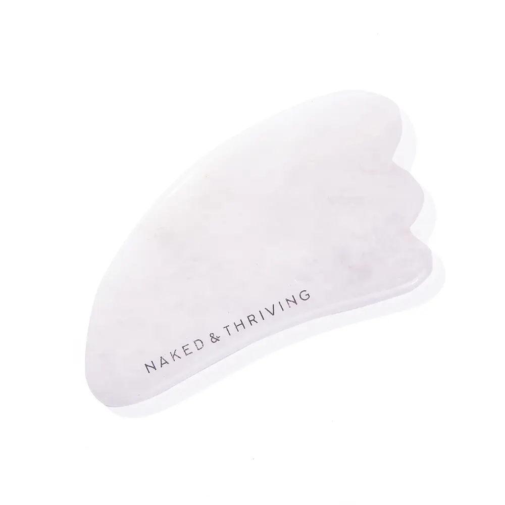 Naked & Thriving White Jade Gua Sha