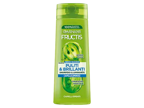 Garnier Fructis Puliti E Brillanti Shampoo Illuminante Italy