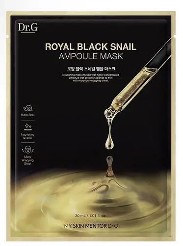 Dr.G Royal Black Snail Ampoule Mask