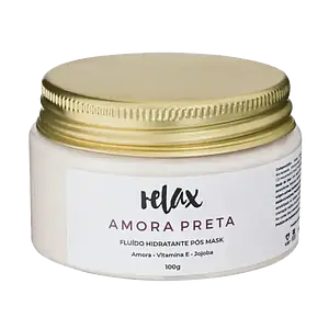 Relax Amora Preta Fluido Hidratante Pos Mask