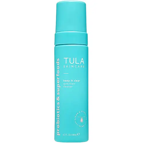 Tula Skincare Keep It Clear Acne Foam Cleanser