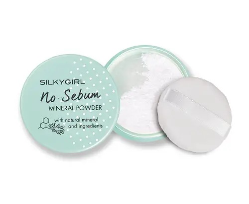 Silkygirl No-Sebum Mineral Powder White