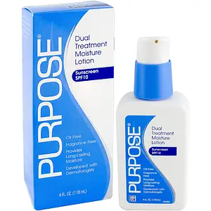 PURPOSE Dual Treatment Moisture Lotion SPF 10