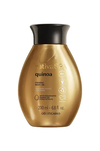 O Boticário Nativa Spa Moisturizing Body Oil Quinoa Firming
