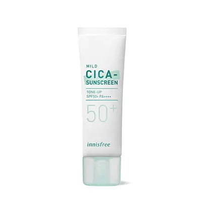 innisfree Mild Cica Sunscreen SPF50+ PA++++