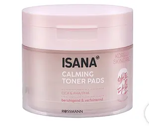 ISANA Korean Skincare Calming Toner Pads