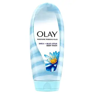 Olay Moisture Ribbons Plus Body Wash Shea + Blue Lotus