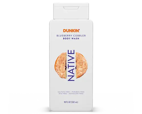 Native Body Wash Dunkinâ Blueberry Cobbler
