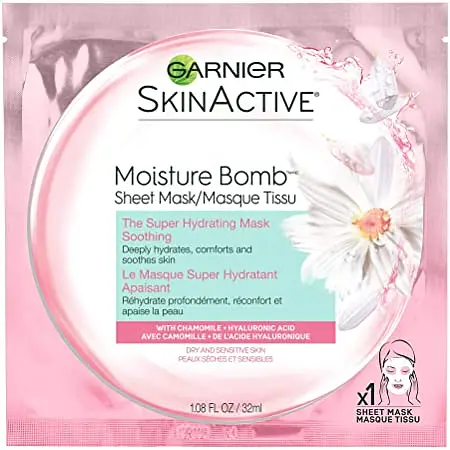 Garnier Moisture Bomb The Super Hydrating Sheet Mask Soothing