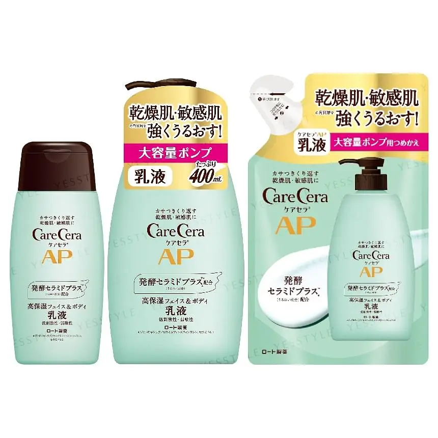 Rohto Mentholatum Care Cera AP Face & Body Milk